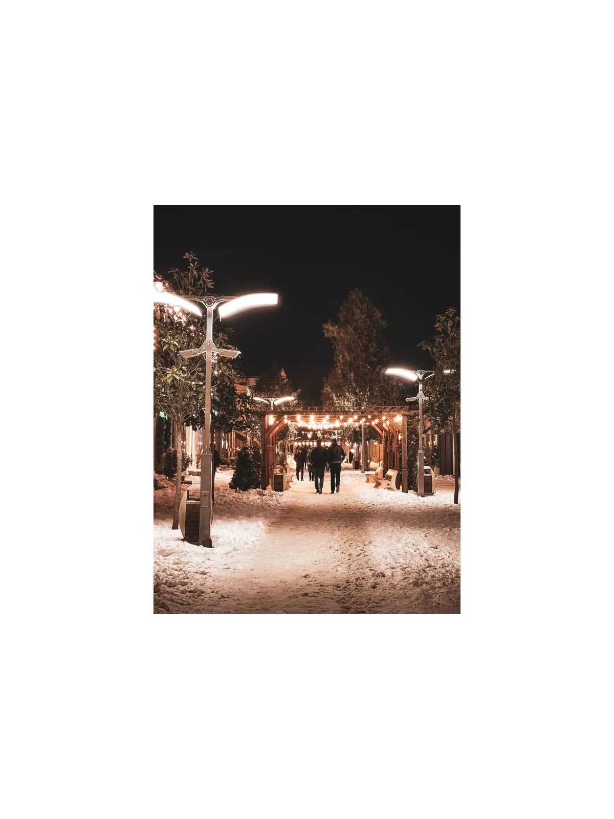 Огни ночного Дербента