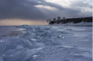 Космический лед Байкала