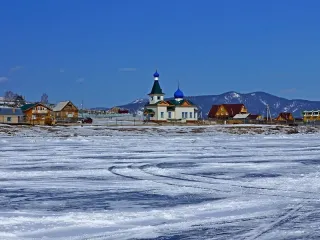Космический лед Байкала