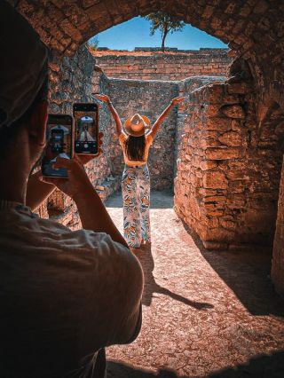 Огни ночного Дербента