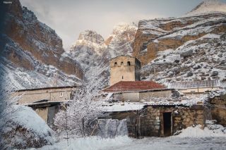 На джипе из Железноводска: Чегемские водопады, село Эльтюбю и озеро Гижгит