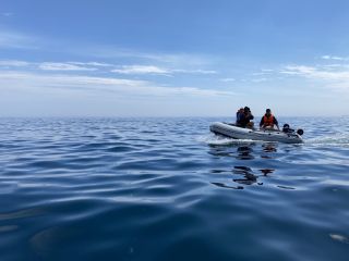 По Японскому морю на моторной лодке!