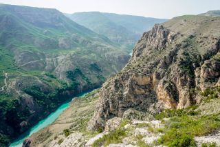 2 в 1: Сулакский каньон и бархан Сарыкум из Дербента