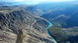 2 в 1: Сулакский каньон и бархан Сарыкум из Каспийска