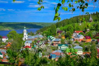 Плёс глазами Левитана