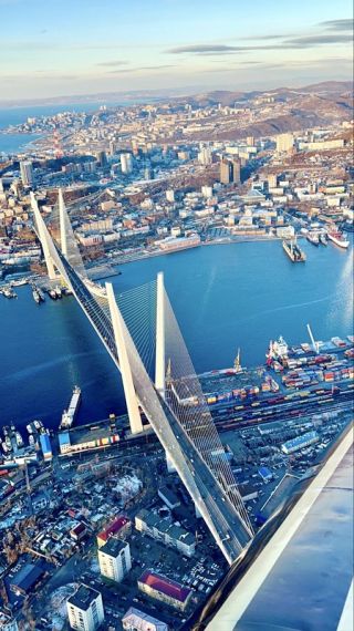 Незабываемый полёт на самолёте над Владивостоком с экскурсией