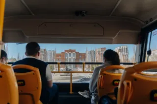 По Уфе — на двухэтажном автобусе