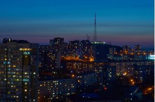 Ночные огни Владивостока (в группе)
