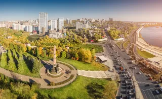 По Уфе — на двухэтажном автобусе