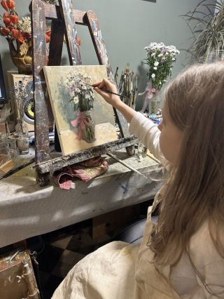 Живописный Плёс — на арт-пикнике (или в мастерской в холодное время года)